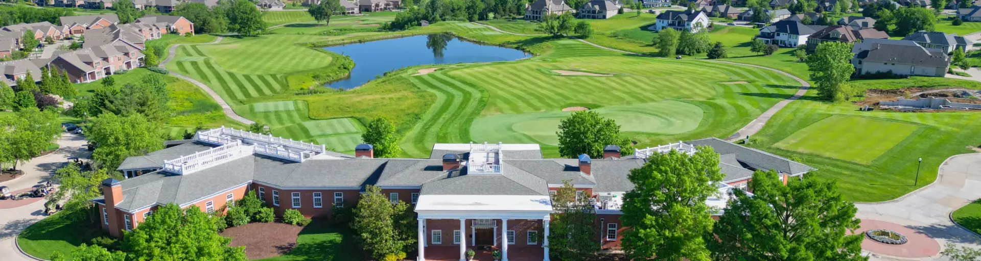 Drone Style Picture of a large manor
