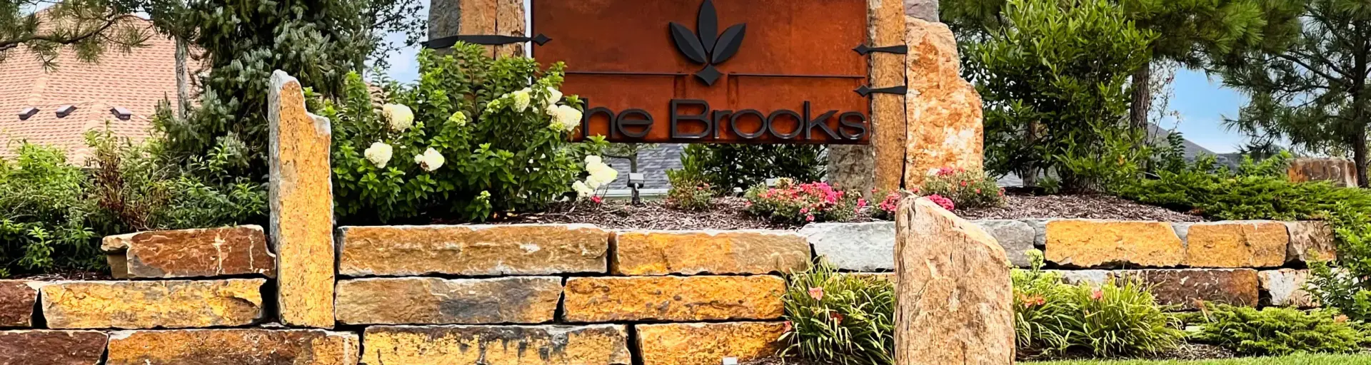 Picture of "The Brooks" signage